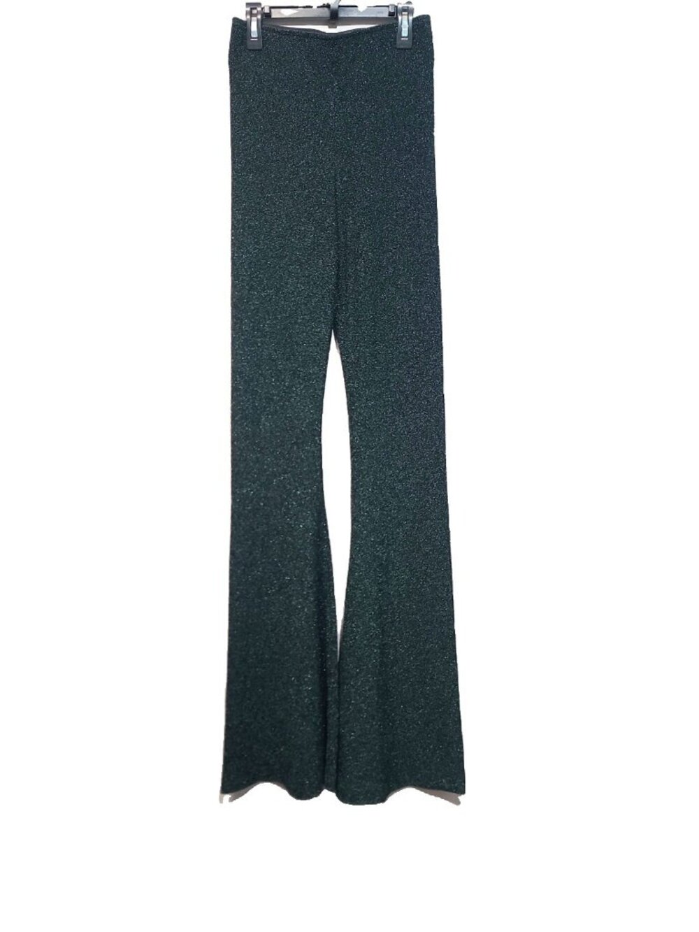 Show Me Your Mumu x REVOLVE Bam Bells Pant Size XS Green Metallic EUC Fitted